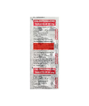 Chlorpromazine 50mg